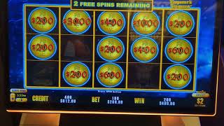 500 Max Bet On Dollar Storm Pokies Slots  Major Jackpot Win and SuperGrand Chance  Crown casino [upl. by Hadlee]