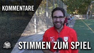 Die Stimmen zum Spiel  SpVgg 03 NeuIsenburg II  SV Dreieichenhain  MAINKICKTV [upl. by Paulita]