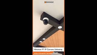 Hikvision 2MP PT IP Camera Unboxing Installation amp Video QualityMODEL DS2DE2C400MWGE [upl. by Adrial]