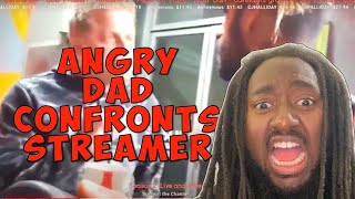 Dad Confronts IRL Streamer For Catcalling Teenage Daughter… [upl. by Arreic]