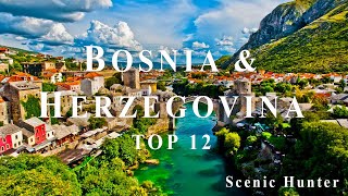 12 Best Places To Visit In Bosnia and Herzegovina  Bosnia Travel Guide [upl. by Sardella225]