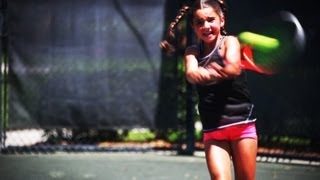 Unstoppable 9YrOld Tennis Prodigy [upl. by Alleen875]