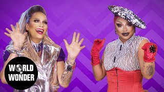 FASHION PHOTO RUVIEW Season 10 Entrance Looks with Raven and Raja [upl. by Elyrrad548]