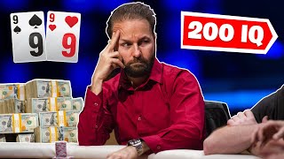 Best Poker 200 IQ PLAYS and READS [upl. by Lochner479]