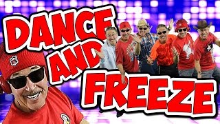 Dance amp Freeze  Dance Song for Kids  Jack Hartmann [upl. by Desimone]