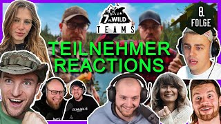 7 vs Wild Teams  FOLGE 8  TEILNEHMER REACTIONS  Part 1 👌  Lustig und Informativ 🤣 [upl. by Alegnave]