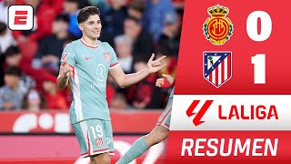 ATLÉTICO DE MADRID GANÓ con GOL DE JULIÁN ÁLVAREZ y asistencia de Simeone 10 vs MALLORCA  La Liga [upl. by Asilrak89]