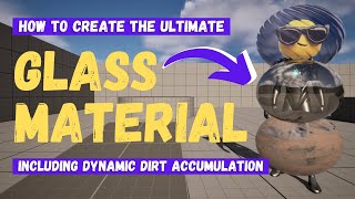 How To Create The Ultimate Glass Material  Unreal Engine 5 Materials Tutorial [upl. by Jacobson266]