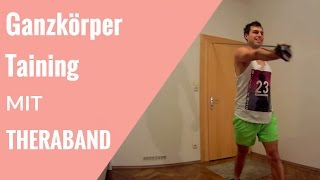 Theraband  Übungen für den ganzen Körper [upl. by Fortunio83]