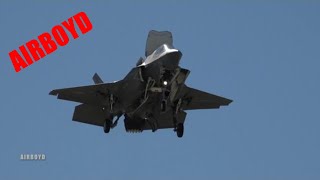 F35B • Miramar Air Show 2022 Thursday Practice [upl. by Ahsauqram296]