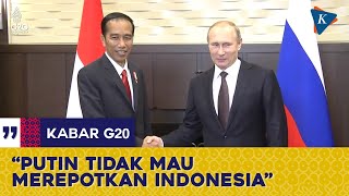 Tak Hadiri KTT G20 Putin Tak Mau Indonesia Terlibat Konflik dengan Negaranegara G7 [upl. by Earb]