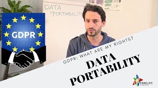 GDPR What are my rights  Data Portability explained [upl. by Arbuckle]