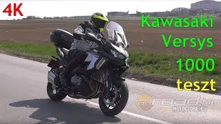 Kawasaki Versys 1000 2019 teszt  Onroadhu [upl. by Getter461]