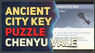 Ancient City Key Puzzle Genshin Impact [upl. by Akehsyt]