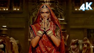 4K Ghoomar Full Video Hindi Songs 4K Ultra HD HDR 60 FPS 51 Surround Sound  Padmaavat  Deepika [upl. by Violetta198]