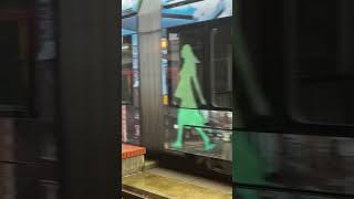 London Tramlink departing Wimbledon train trainline travel railway londonexpress [upl. by Cudlip]