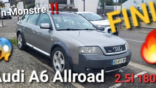 🔥Je fini enfin mon Audi A6 Allroad 25l TDI 180 cv ‼️🔥😱 🌧 [upl. by Gebelein]