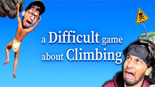 A DIFFICULT GAME ABOUT CLIMBING MADE ME CRY 😭  Part 1 [upl. by Haland]