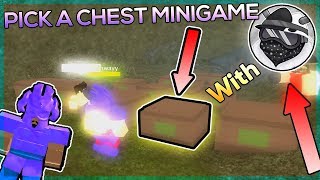 PICK THE RIGHT CHEST WITH RAINWAY ROBLOX BOOGA BOOGA MINIGAME [upl. by Okoyk378]