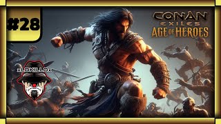 CONAN EXILES  ep28  PRIMER PURGA Y UN DIA MUY FRUSTRANTE  CONAN EXILES AGE OF HEROES [upl. by Lamhaj484]