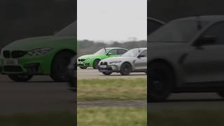 BMW M3 vs 700hp BMW M3 dragrace youtubeshorts bmwm3 shortvideo shorts ytshort credit Carwow [upl. by Llebiram622]