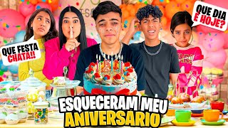 TODOS ESQUECERAM MEU ANIVERSÁRIO E ME FIZERAM CHORAR eu não acredito nisso😢 [upl. by Willis228]