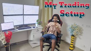 My Trading Setup Tour  New Trading Setup  My Trading Office Tour  Best Trading Setup  trading [upl. by Sevik437]