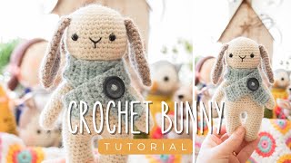 Amigurumi Bunny Tutorial 🌻  How to Crochet 🌳  Bitty Bunnies 🍄 [upl. by Oidgime444]