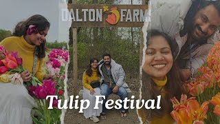 Tulip Festival  Dalton Farms  NJ  Josh Stories [upl. by Karlie]