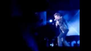 JOHNNY HALLYDAY  GREG ZLAP  LIVE GENEVE STADE DE LA PRAILLE 2012 [upl. by Osnofla]