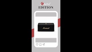 Marshall Emberton III Compact Portable Bluetooth Speaker with 32 Hours of Playtime 360° Sound [upl. by Arot]