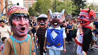 Fiestas barrio San José pasacalles Zaragoza 2024 [upl. by Artemahs]