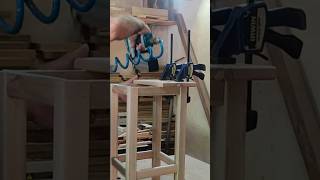 Montando banquinhos com pinador woodworking makita madeira [upl. by Enelyahs471]