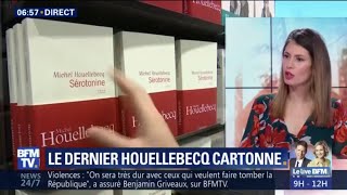 quotSérotoninequot le dernier livre de Michel Houellebecq cartonne chez les libraires [upl. by Kerrison]