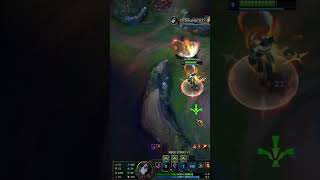 Mein Dschungel meine Regeln Ez doubel kill für Die mitte leagueoflegends outplay gaming tiktok [upl. by Reta953]