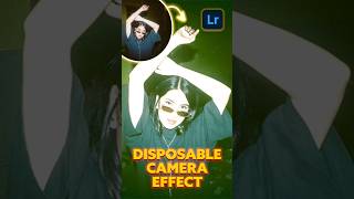 Lightroom Disposable Camera Effect tutorial like lightroom lightroomediting lightroompresets [upl. by Duaner811]