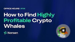 How to Find Highly Profitable Crypto Whales  Office Hours 114 [upl. by Ahso307]