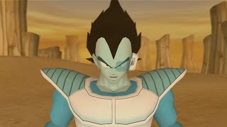 Dragon Ball Z Budokai Playing As Hologram Vegeta  Model Showcase [upl. by Acey]