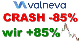 ✯ Valneva CRASH 85 ✯ Hat Charttechnik das angezeigt Chartanalyse Aktien Prognose [upl. by Eph]