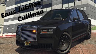 Enus Jubilee customization  Cullinan GTA 5 online [upl. by Jerman]