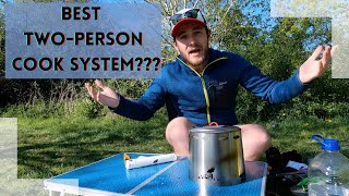 ULTRALIGHT 2 PERSON COOK SYSTEM  For Backpacking and Wild Camping [upl. by Sine]