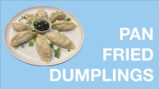 Pan Fried Dumplings [upl. by Aicila]