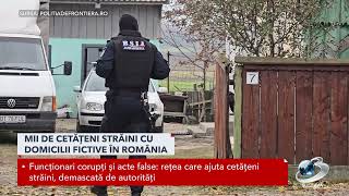 🔒 Rețea de falsificare a documentelor românești destructurată [upl. by Essined]