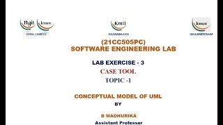 UNIT  2CONCEPTUAL MODEL OF UML [upl. by Airdnazxela]