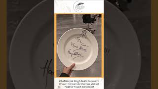 Celebrity Chef Harpal Singh Sokhi Visits Feather Touch Ceramics [upl. by Ecad]