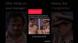 Me when my manager constantly asks for resignation😂😂 manager corporatememes resignation shorts [upl. by Noir]