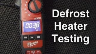 How to Test the Defrost Heater in your Refrigerator [upl. by Ardekahs]