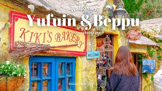 A trip to Yufuin and Beppu  Ghibli village Yufuin Floral village Onsens Japan Travel VLOG [upl. by Beesley]