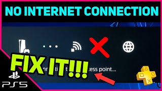 PS5 NO INTERNET CONNECTION EASY FIX [upl. by Buskirk]