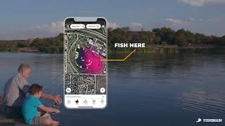 A Fish Finder in your pocket  Fishbrain App 169 [upl. by Nyladnar]